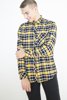 Picture of Men's Check Shirt ''Oliver '' Yellow