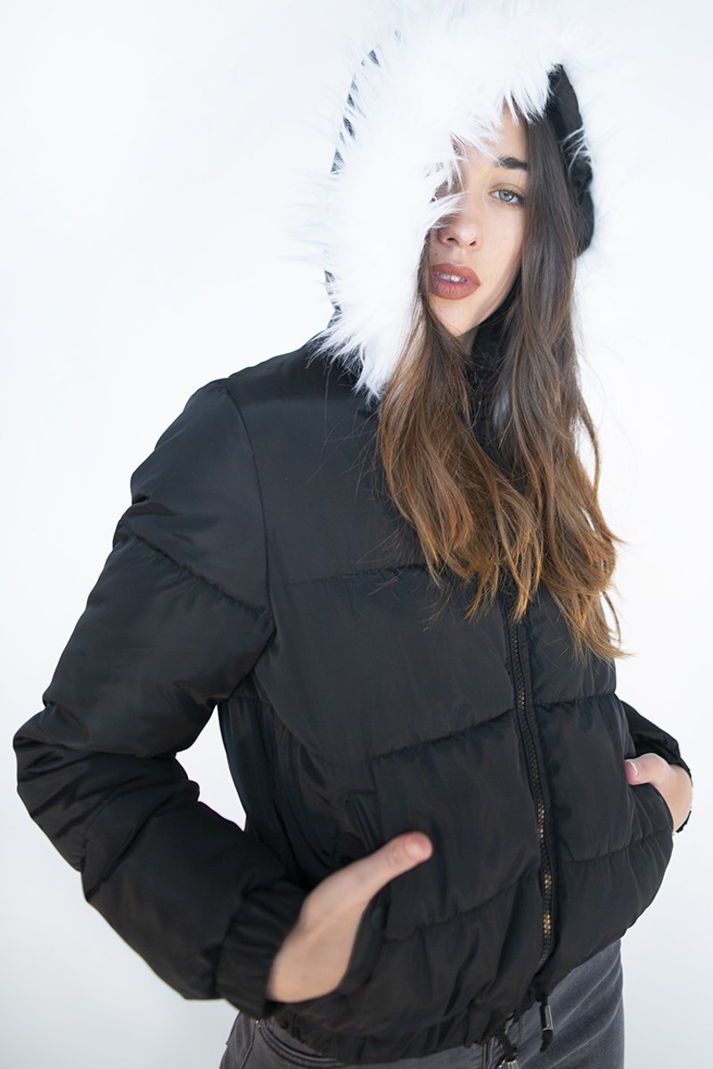 Picture of Bomber Jacket ''Anna'' in Black