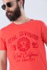 Ανδρικό Κοντομάνικο T-Shirt "Athletic Division 1995" σε Κόκκινο Χρώμα