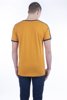 Picture of Short Sleeve Roll kneck T-shirt "Shoulder Stripe" Orange