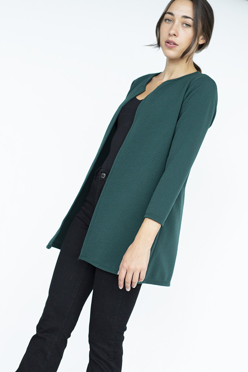 Picture of Open Cardigan "Sandy" in Green