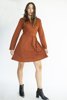 Picture of Mini Dress "Camille" in Brown