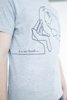 Picture of Men's T-shirt ''It's In Our Hands'' Grey Melange