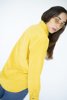 Γυναικείο Πουκάμισο Κοτλέ "Cordi" σε Κίτρινο Χρώμα