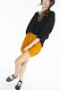 Picture of Corduroy Mini Skirt "Tara" in Orange