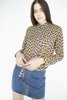 Picture of Women's Printed Shirt "Cora" in Yellow