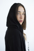 Picture of Hooded Cardigan "Liana" in Black