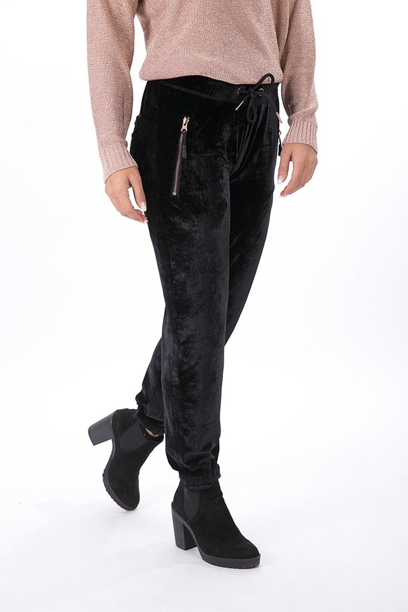 Γυναικείο Παντελόνι Φόρμα "Softy" σε Μαύρο Χρώμα