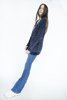 Γυναικεία Πλεκτή Ανοιχτή Ζακέτα "Miriam" σε Μπλε Χρώμα