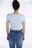 Γυναικείο T-Shirt Κοντομάνικο "Mariella" σε Χρώμα Blue Light