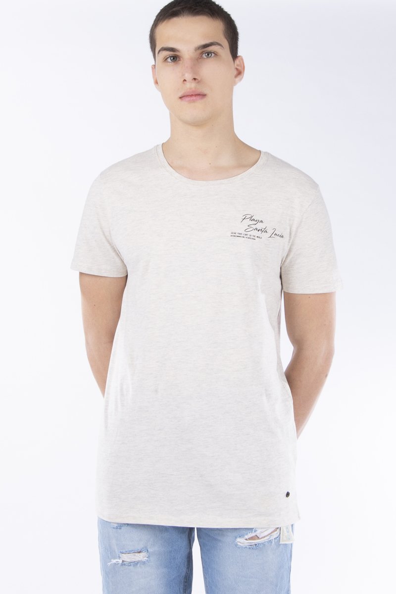 Ανδρικό Κοντομάνικο T-Shirt "Marlon" Off-White