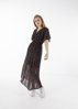 Picture of Maxi floral dress "Mirell"  in Black