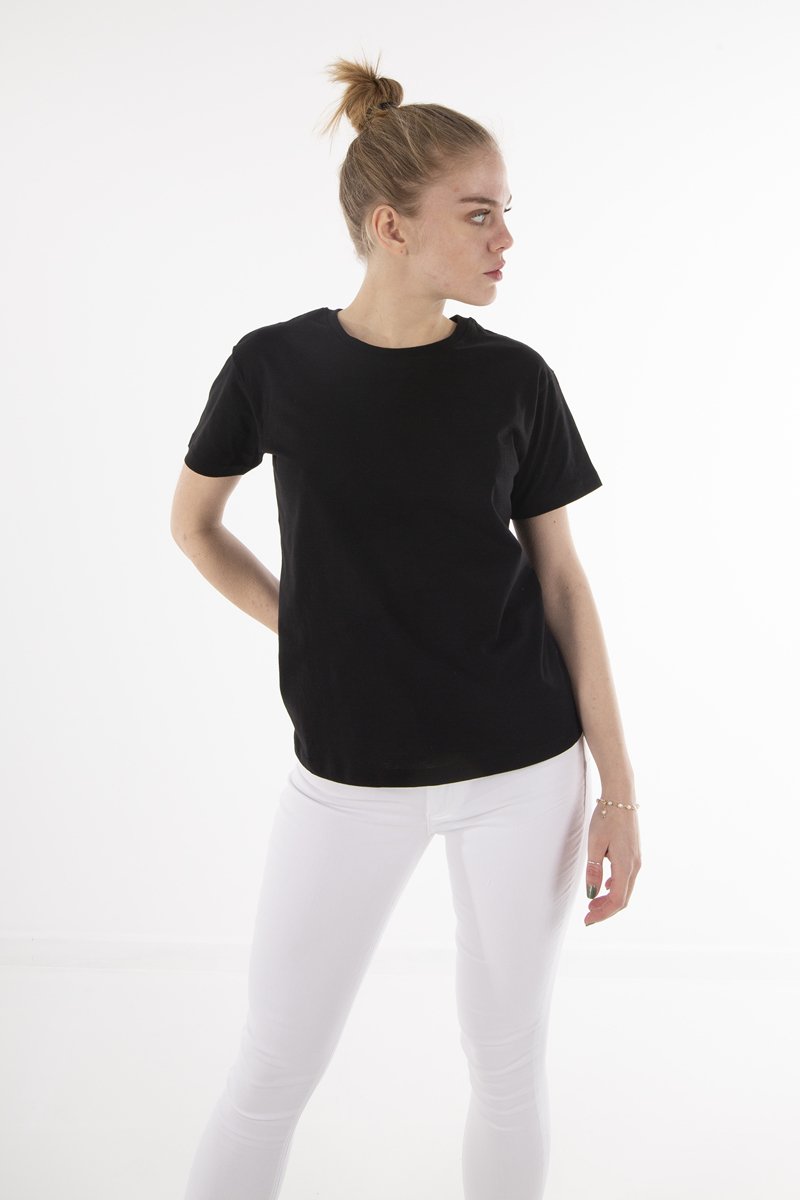 Picture of Women's Short Sleeve T-shirt "Emma" in Black