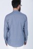 Picture of Men's Long Sleeve Shirt "Mao" in Blue Denim