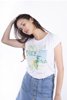Γυναικείο Κοντομάνικο T-Shirt "Soul" σε Λευκό Χρώμα