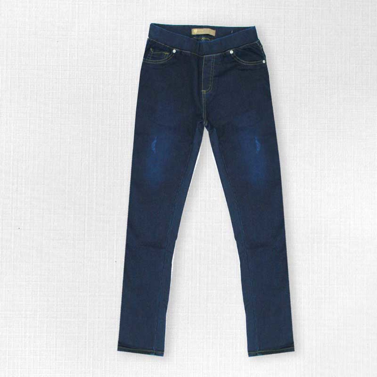 Picture of Womens jean pants in blue denim