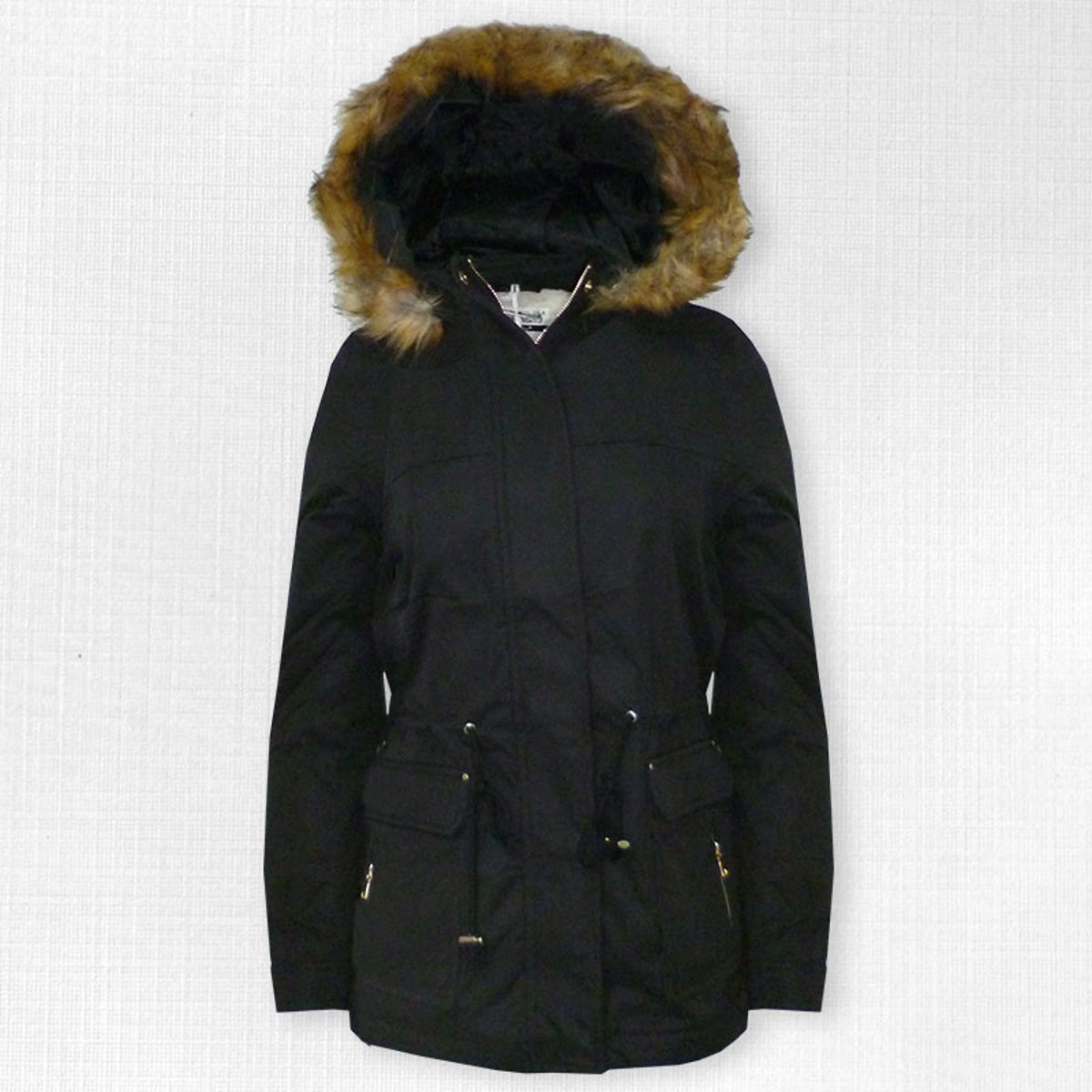 Picture of Hooded Parka "Penelope" in Black