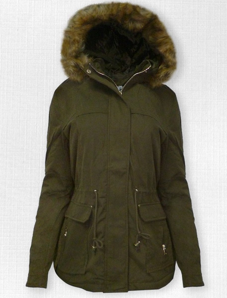 Picture of Hooded Parka "Penelope" in Khaki
