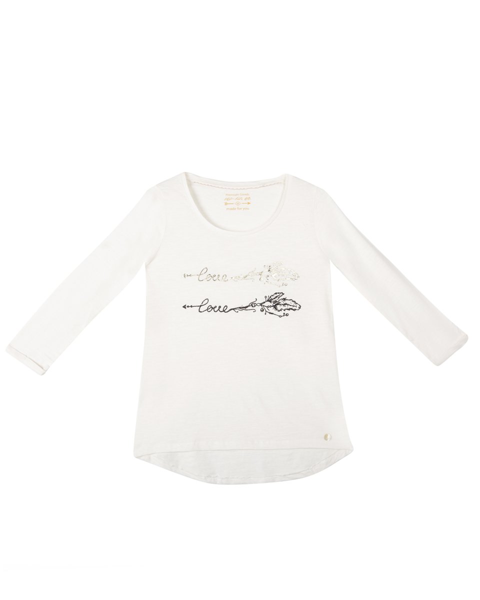Picture of Ladies T-Shirt "Love Arrow" in Off-White