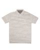 Picture of Basic polo shirt short sleeves "Danny" White melange