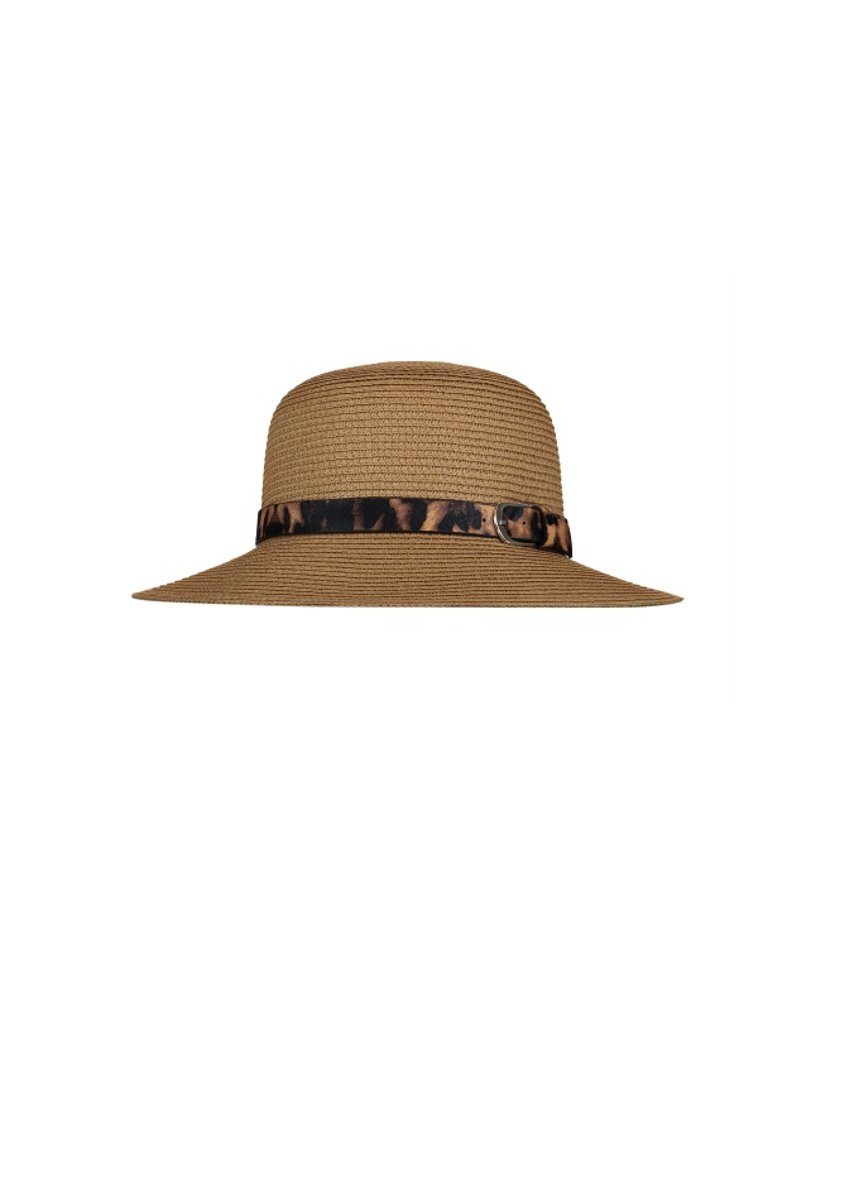 Picture of Straw Hat "Lara" in Brown Light