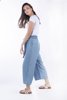 Picture of Culotte Trousers "Tanny" in Blue Melange