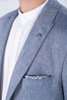 Picture of Men's Textured Suit Blazer "Homer" in Blue Denim