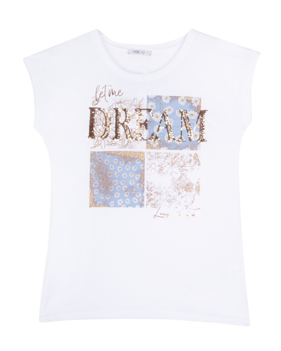 Picture of Women's Short Sleeve T-Shirt "Flori" in White