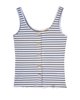 Picture of Women's Striped Sleeveless Top "Asra" in Blue
