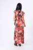 Picture of Maxi Floral Dress F-(156012) in Red