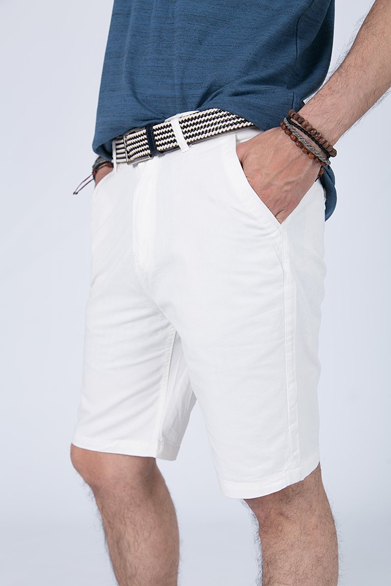 Picture of Men's Bermuda Shorts "Chino" in Off-White