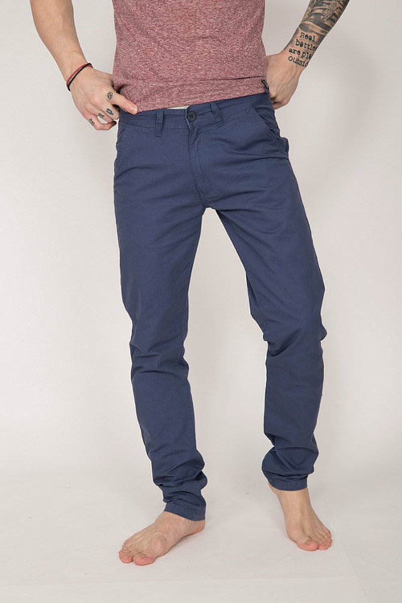 Picture of  Men's Elastic Chino Pants in Blue