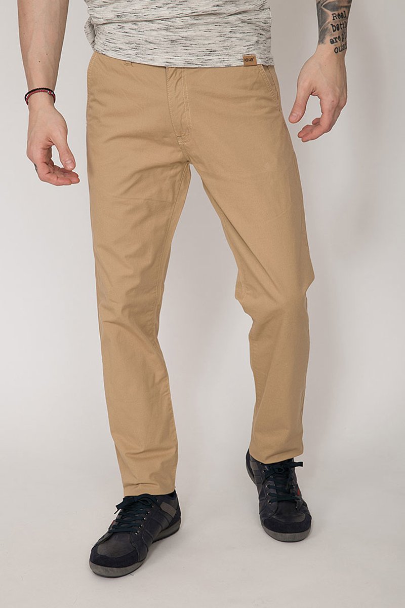Picture of Men's Elastic Chino Pants S16 in Beige
