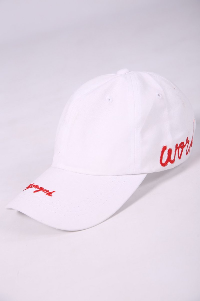 Καπέλο τζόκεϊ σε χρώμα Λευκό με λογότυπο New York