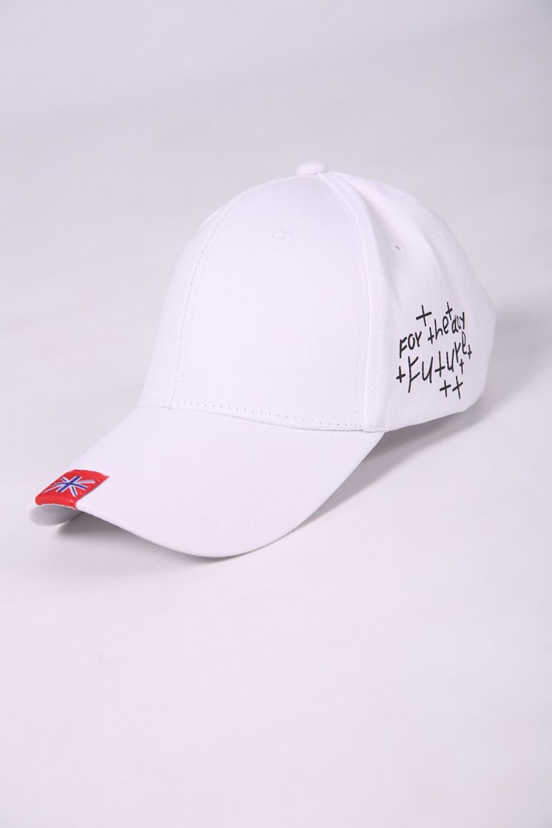 Picture of Baseball Cap "For The Day Future Hat" in White