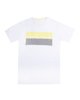 Ανδρικό Κοντομάνικο T-Shirt "Lines" σε Χρώμα Λευκό
