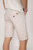 Picture of Men's Bermuda Shorts "Small Rhombus" in Grey Light