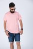 Ανδρικό Κοντομάνικο T-Shirt "Flama" σε Χρώμα Ροδακινί