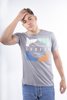 Ανδρικό Κοντομάνικο T-Shirt "Surfer" σε Χρώμα Γκρι