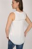 Picture of Women's Sleeveless Blouse "Suzy" in Off-White