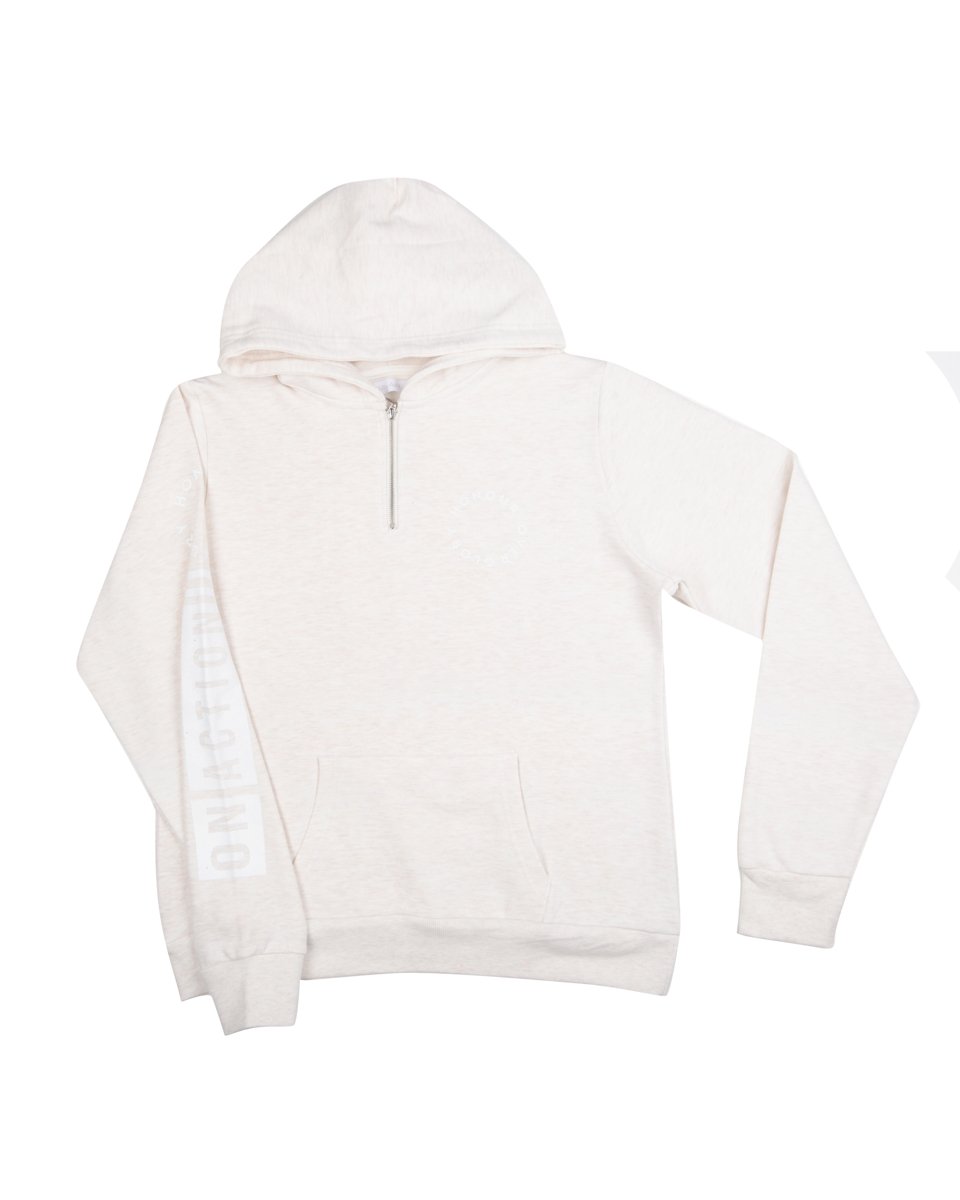 Picture of Women's Hoodie "Honour Over Glory" in Off-White