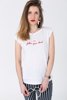 Γυναικείο Κοντομάνικο T-Shirt "Selina" σε Χρώμα Off-White