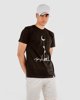 Picture of Men's Short Sleeve T-Shirt "Moon" in Black