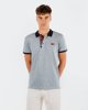 Picture of Men's Short Sleeve Polo "Different Colar Colour" in Blue Dark