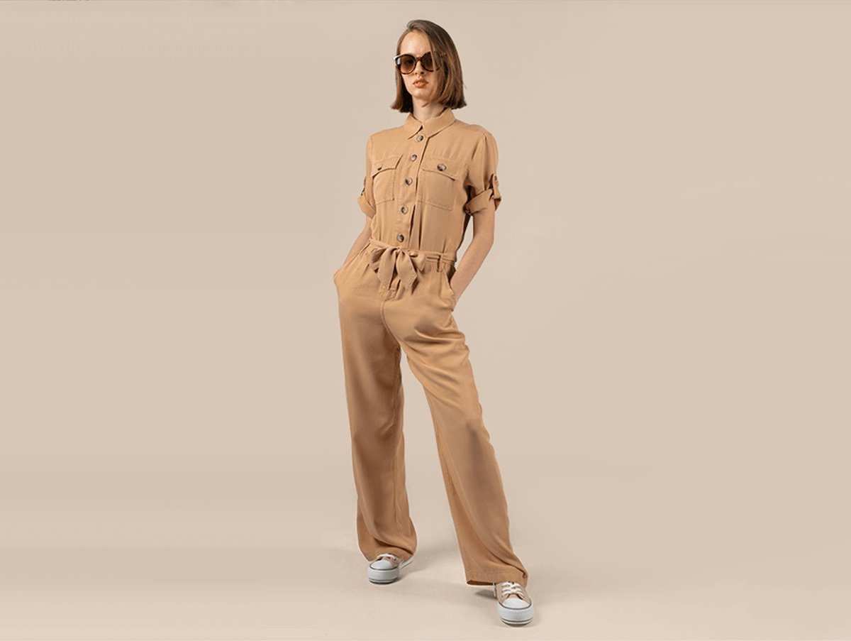 Jumpsuit in Earthy Colors