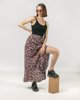 Picture of Maxi Floral Skirt "Sophie" in Black