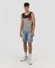 Picture of Men's Sleeveless Blouse with Patch Pocket in Black