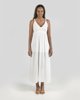 Μάξι Αμάνικο Φόρεμα "Luise" σε Χρώμα Λευκό