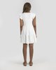 Μίνι Κοντομάνικο Φόρεμα "Emilia" σε Χρώμα Off-White