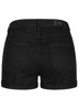 Picture of Women's Denim Bermuda Shorts "Mom" in Black